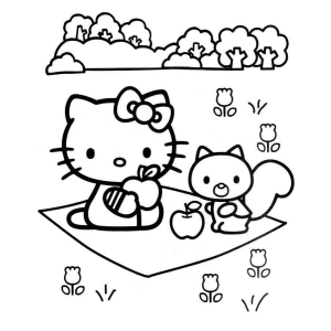 Piquenique Encantado com Hello Kitty
