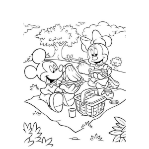 Piquenique Encantado com Mickey e Minnie