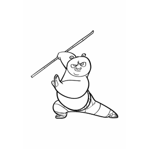 Po em Ação: O Mestre do Kung Fu Panda