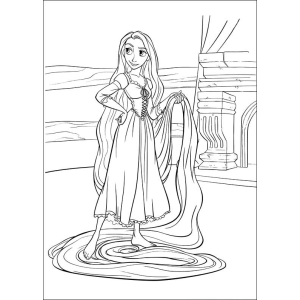 Rapunzel Brilha com Seu Cabelo Mágico