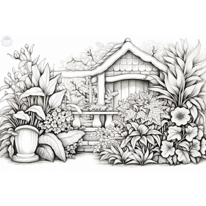Refúgio Secreto no Jardim