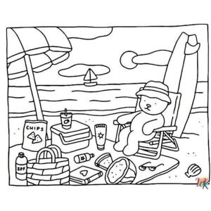 Relaxamento na Praia
