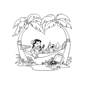 Relaxe com Lilo e Stitch ao Som do Havaí