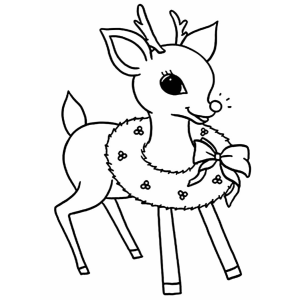 Encante-se com Rudolph, a Rena do Nariz Vermelho