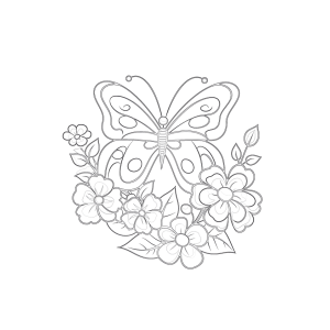 Sinfonia das Borboletas em Flores