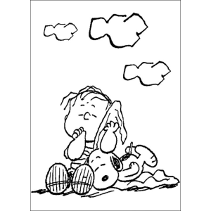 Relaxando com Snoopy e Linus