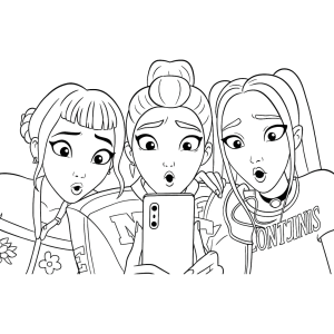 Surpresa das Guerreiras do K-Pop
