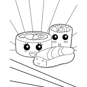 Sushi Kawaii Encantador