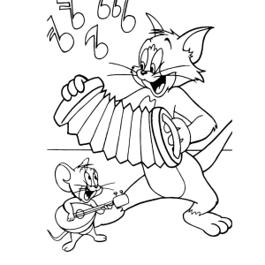 Tom e Jerry em Harmonia Musical