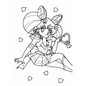 Transforme-se com a Sailor Chibi Moon