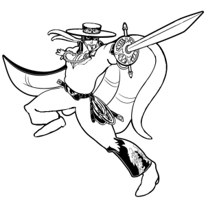 Zorro em Ação: A Arte do Espadachim