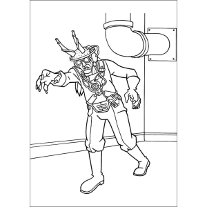 Zumbi Futurista em Ação