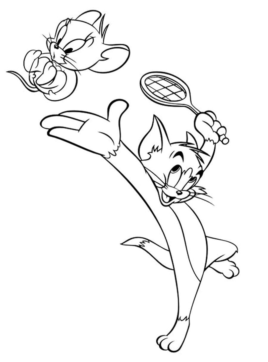 Tom e Jerry: A Batalha de Tênis Inesperada