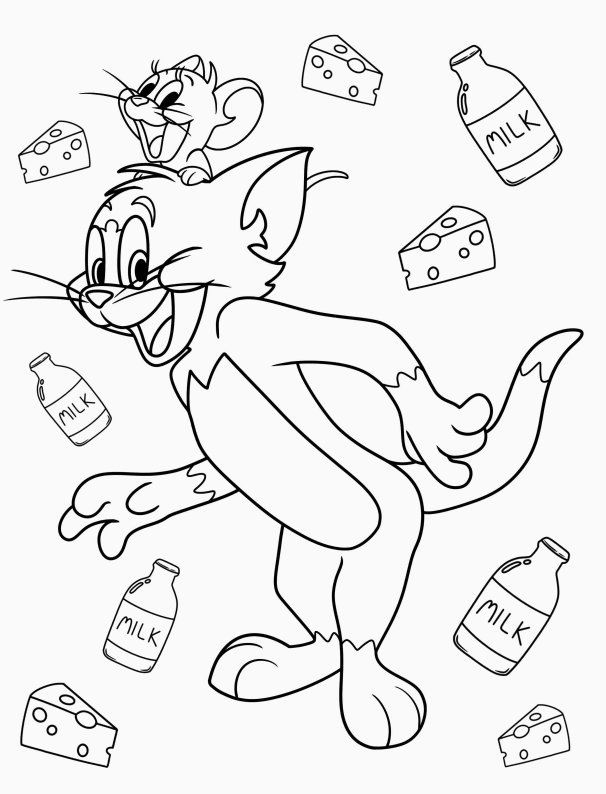 Tom e Jerry em Ação: Hora de Colorir!