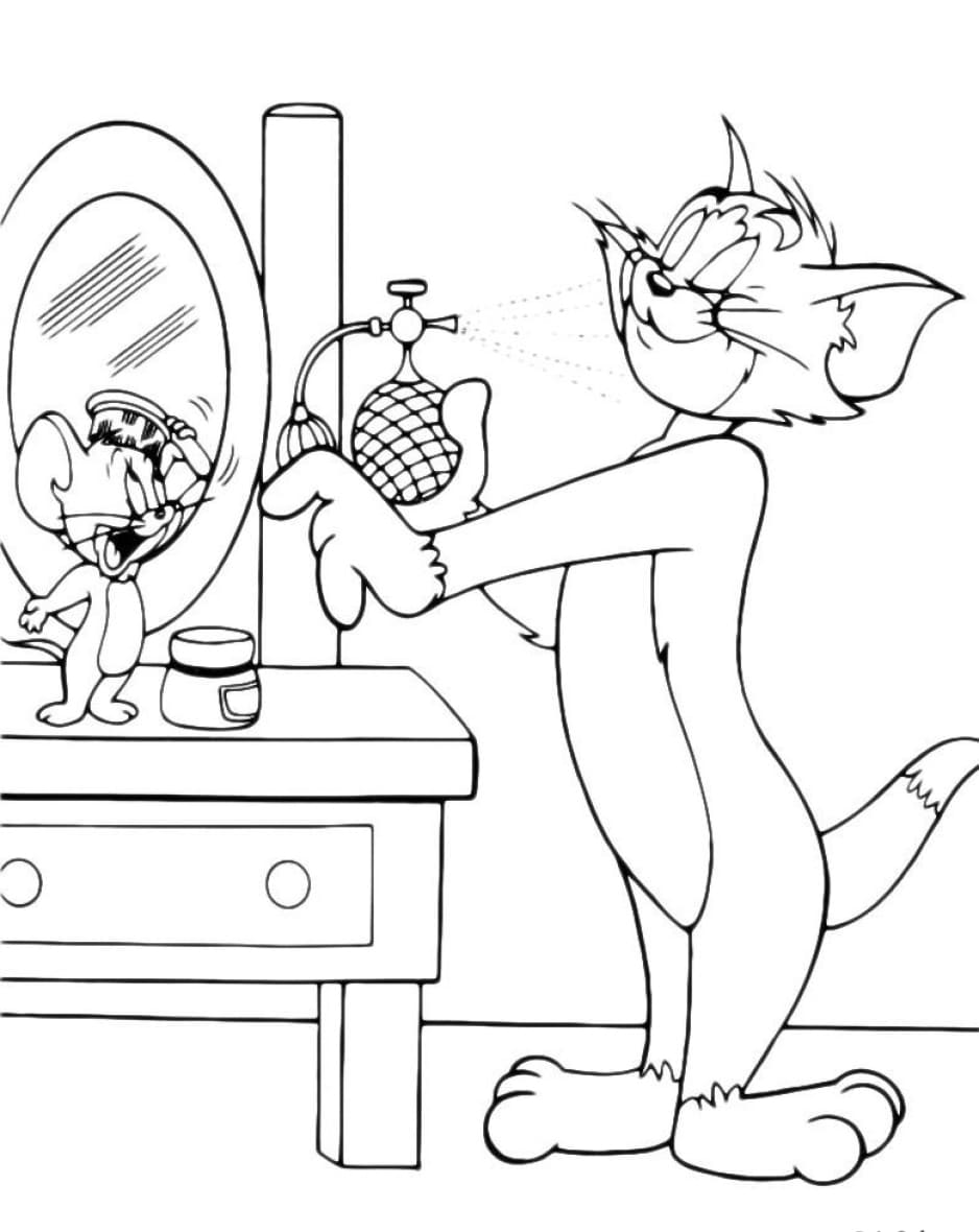 Tom e Jerry em um Dia de Perfume
