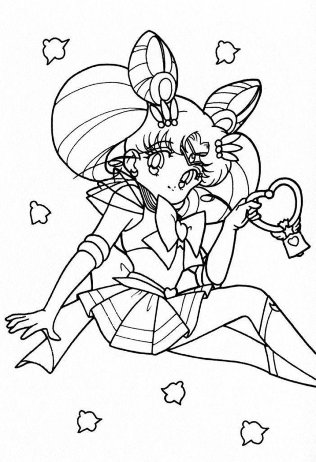 Transforme-se com a Sailor Chibi Moon
