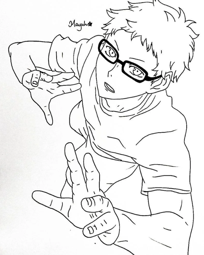 Tsukishima em Ação: O Desafio de Bloqueio