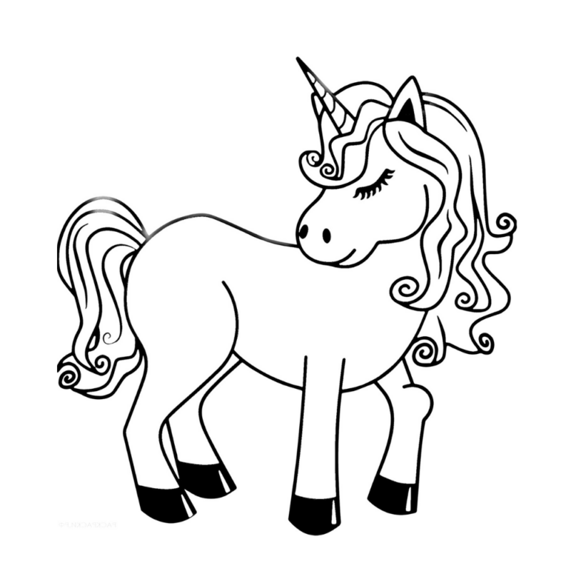 Unic&oacute;rnio dos Sonhos para Colorir