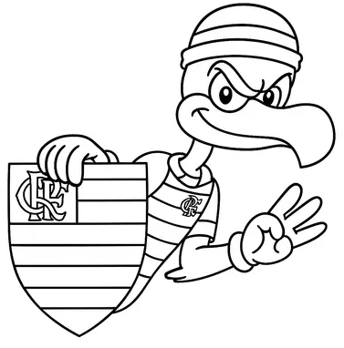 Urubu Guerreiro do Flamengo