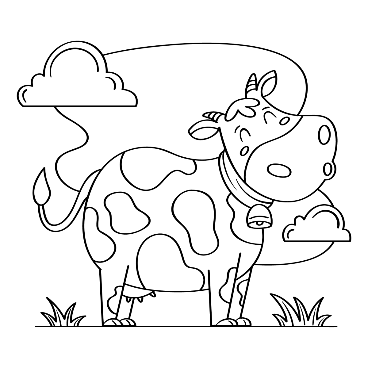 A Vaca Feliz no Campo Encantado