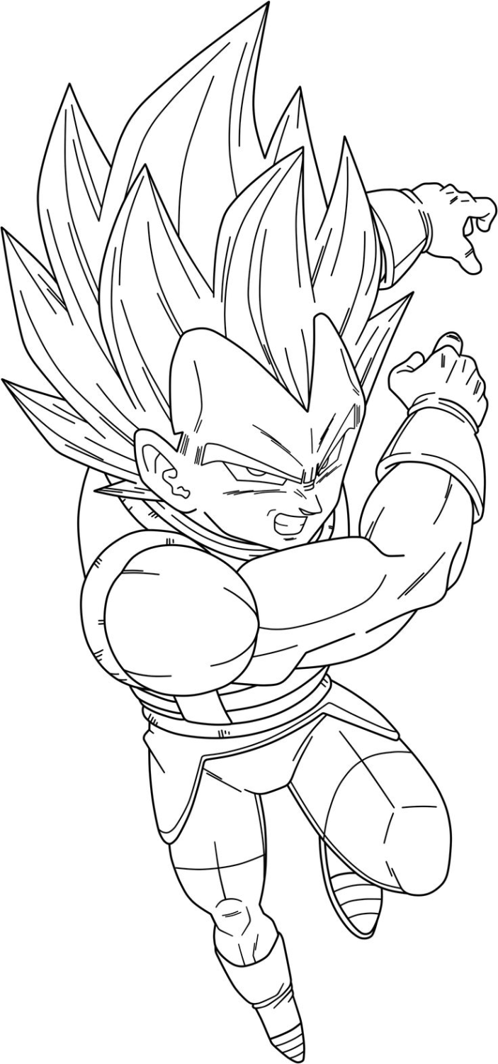 Vegeta Super Saiyan: Poder e Determinação