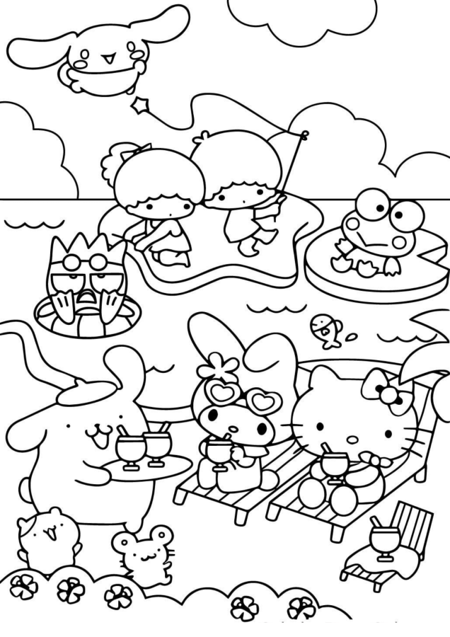 Verão Mágico com Hello Kitty e Amigos