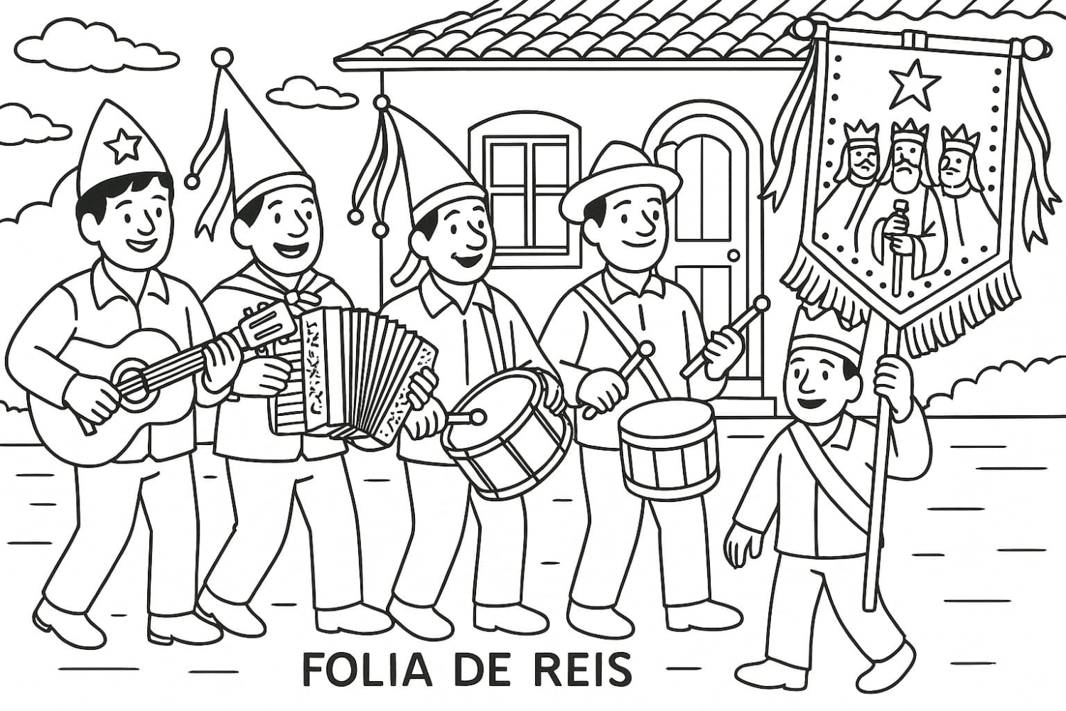 Viva a Tradição da Folia de Reis